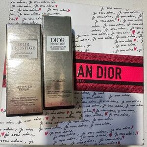 Dior Prestige Gold Duo — Metallic Gold Packaging